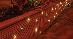 flower bed wall lights