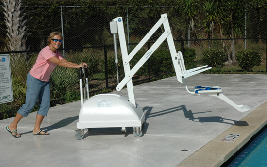 Pal portable pool hoist