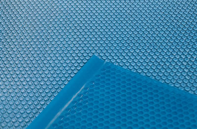 Swimming Pool Solar Covers - 400 Micron Blue/Silver